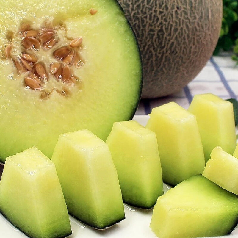 网纹蜜瓜 玫珑蜜瓜甜瓜日本品种哈密瓜批发奶香