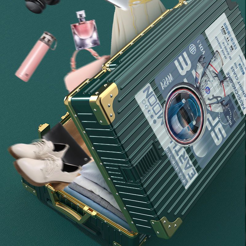 NANS宇航员新款行李箱女拉杆箱男20旅行密码皮箱子结实耐用加厚24