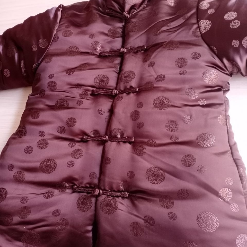 男士对襟袄缎袄复古棉衣唐装定做棉衣