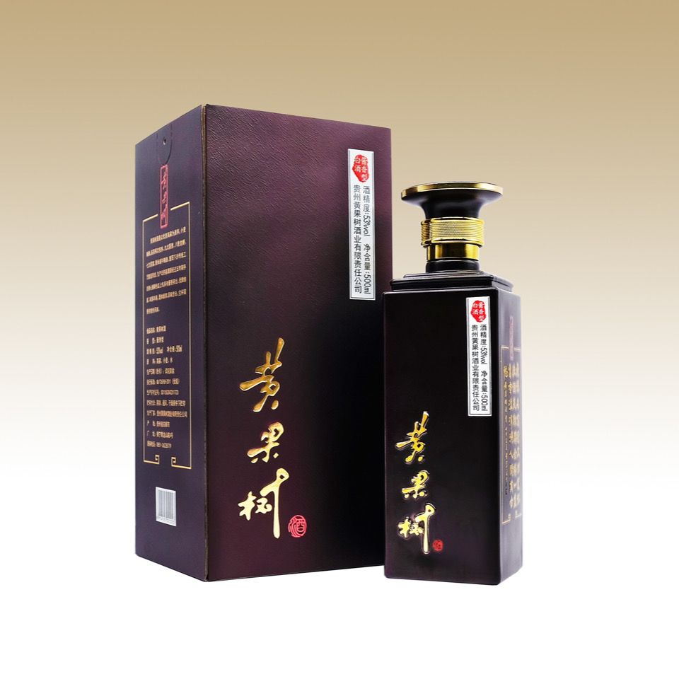 贵州名酒 黄果树酒 酱香型白酒53度 500ml*6瓶 纯粮酿造包邮