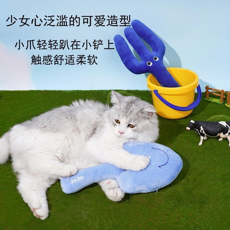 Zeze花园逗猫棒猫薄荷猫玩具自嗨解闷猫咪磨牙棒耐咬猫咪用品大全 虎窝拼