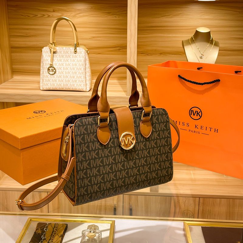 香港代购大牌mk女士包包2021新款奢侈品洋气真皮手提单肩斜挎女包