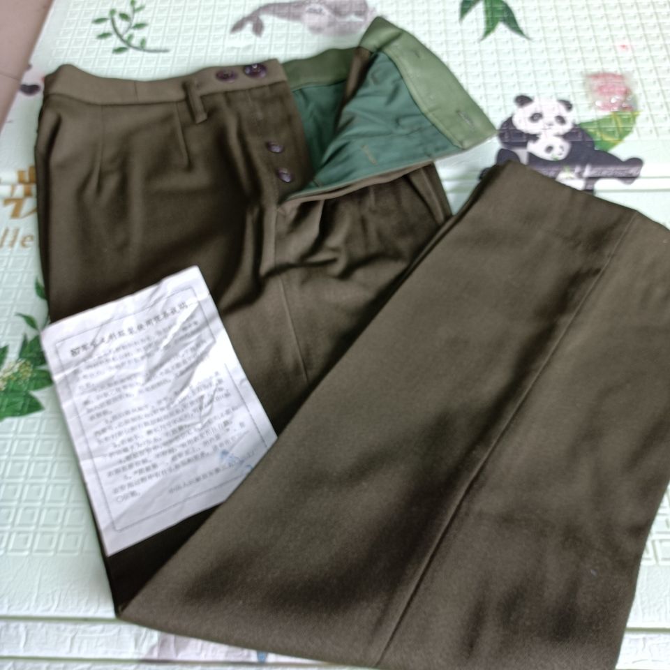 女士马裤呢裤子,87冬裤女款正品老货,女士军裤毛料马裤尼
