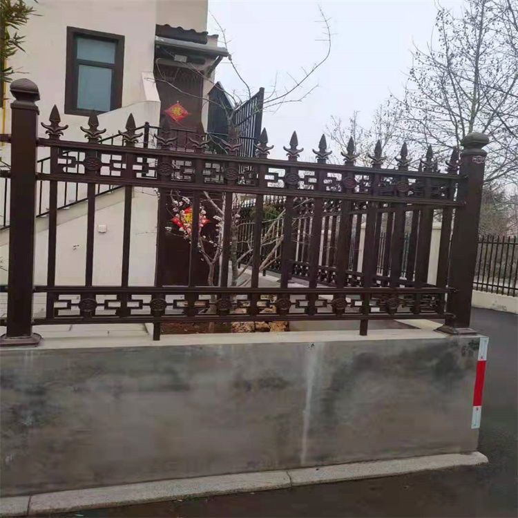 【围墙围栏】锌钢护栏别墅庭院铁栅栏农村院墙家用阻隔栅加厚栏杆