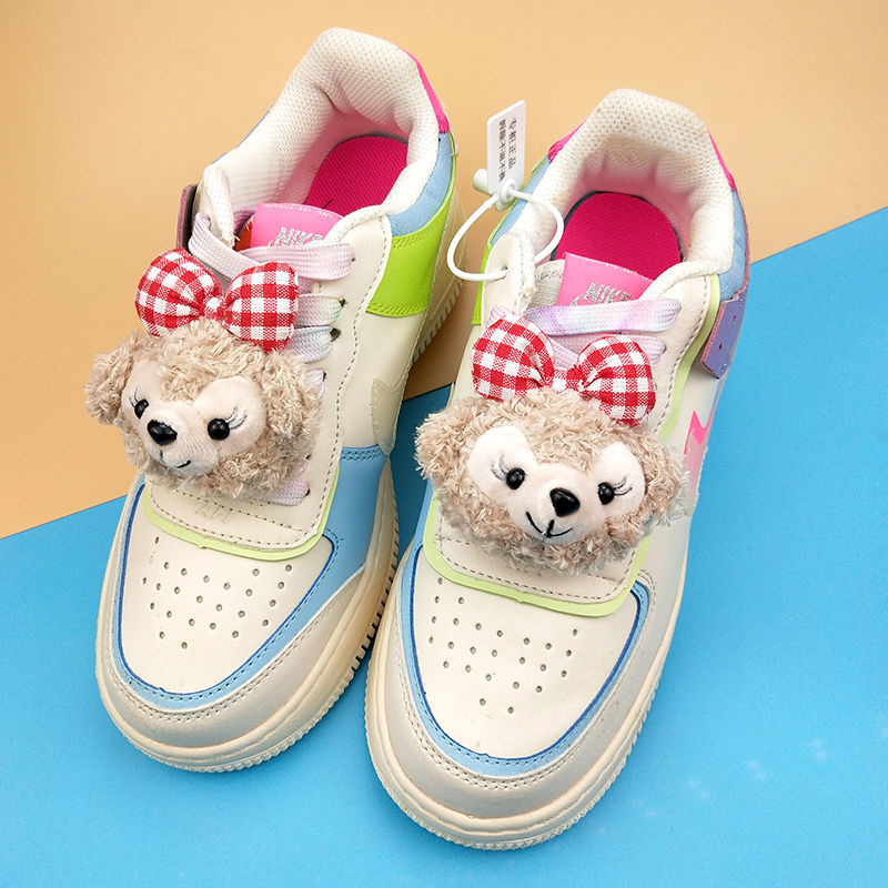 Plush doll shoelace decorative buckle Duffy bear Stella Reina Belle Xingdelu shoe buckle cute shoelace buckle