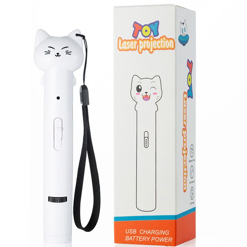 猫咪激光逗猫棒灯红外线激光笔逗猫激笔光充电猫玩具自嗨解闷神器