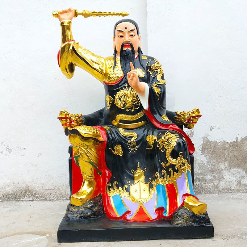 6米九天应元雷声普化天尊神像供奉雷祖雷神普化天尊树脂玻璃钢【3月25