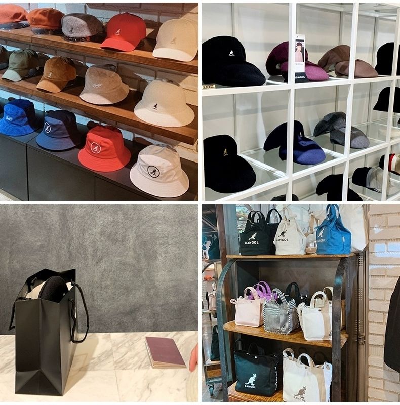 Kangol Kangur Rybak Kobieta Królicza sierść Ciepły pluszowy kapelusz garnkowy Jesień i zima Wszechstronna koreańska wersja Kopuła_voghion.com