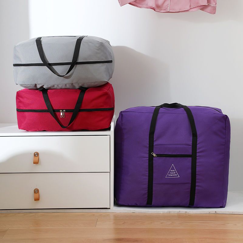 网红旅行袋爆款过年行李包年轻人包包大容量防尘行李袋可套拉杆包