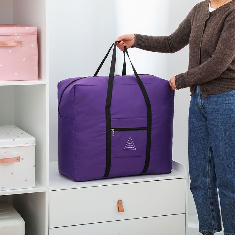 网红旅行袋爆款过年行李包年轻人包包大容量防尘行李袋可套拉杆包