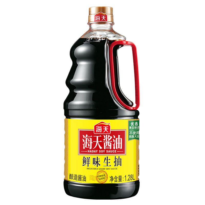 田道谷 生抽鲜味1.9L酱油美味鲜酱油炒菜凉拌酿造酱油1.28L