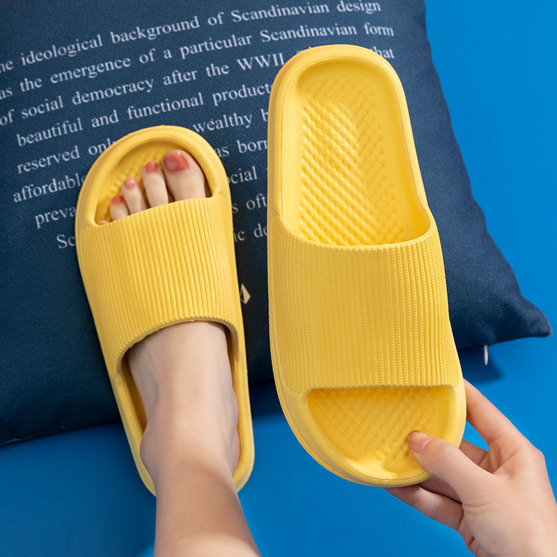Summer sandals and slippers women wear home dormitory leisure floor mute bathroom bath non-slip couple slippers men