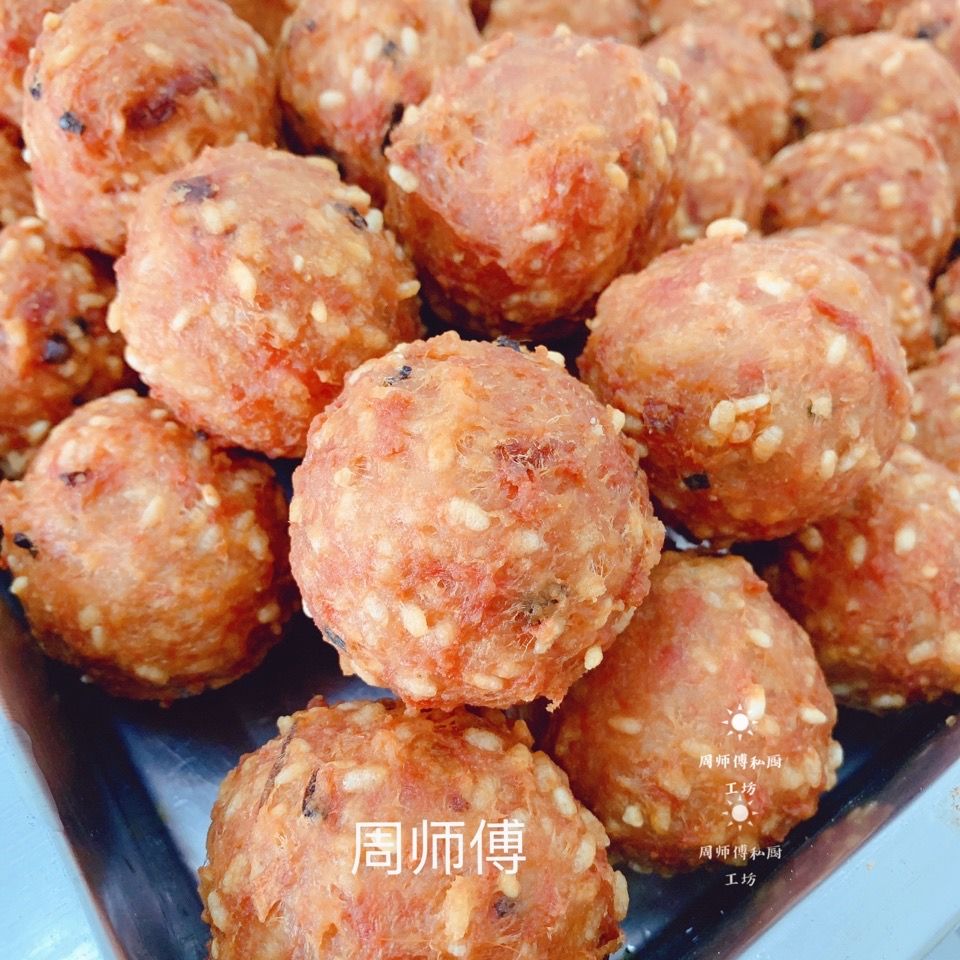 盐城肉圆糯米猪肉丸传统手工制作糯米肉圆麻辣烫火锅圆
