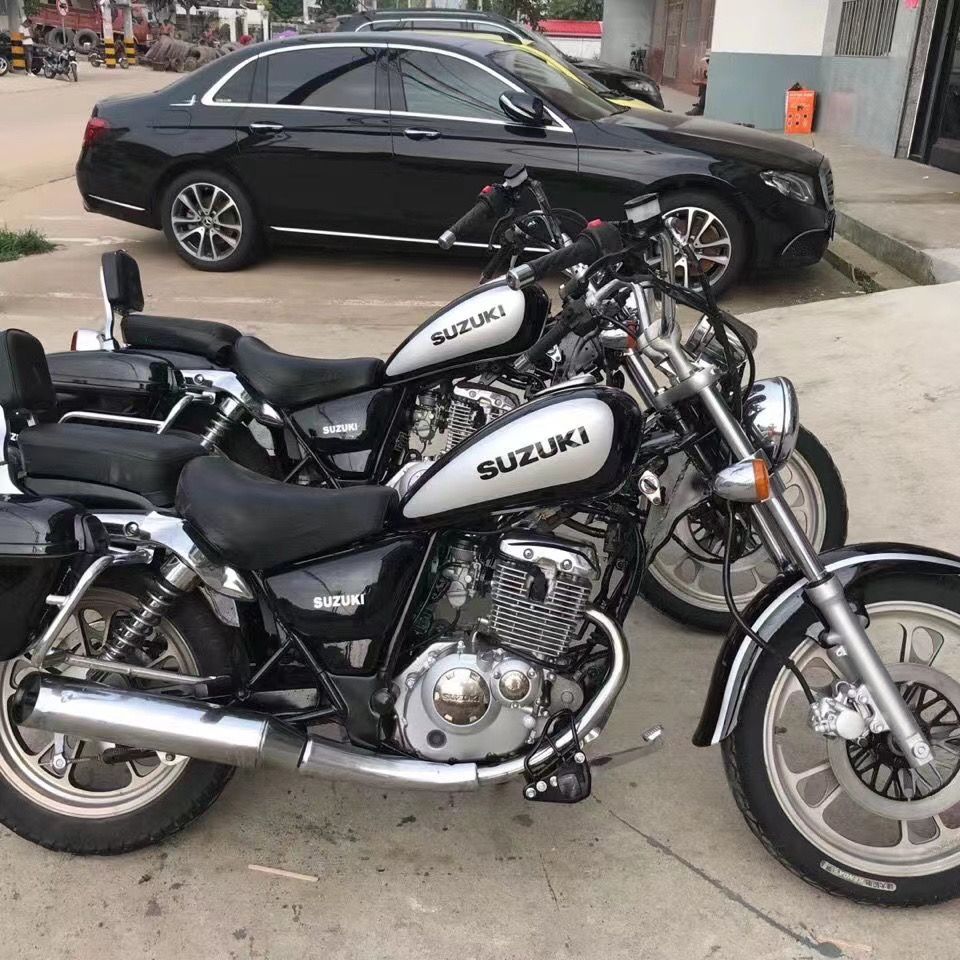 二手铃木风暴太子125cc美式复古巡航太子大地鹰王机车摩托车整车