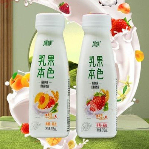 维维乳果本色乳酸菌饮料杀菌型318ml