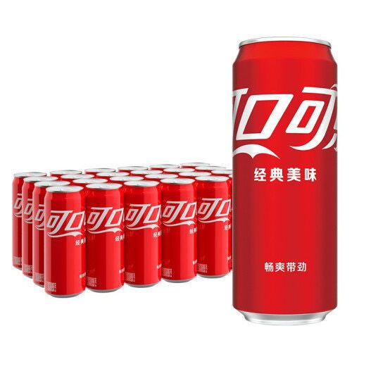 可口可乐原味330ml*24摩登罐可乐/芬达/雪碧碳酸饮料整箱包邮 图片 4