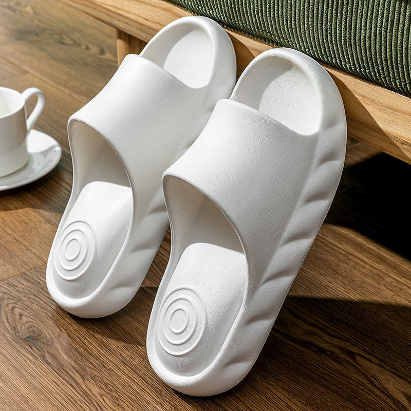 Spring thick-soled slippers for men, soft-soled slippers for home, ins trend, non-slip, anti-odor slippers, summer slippers
