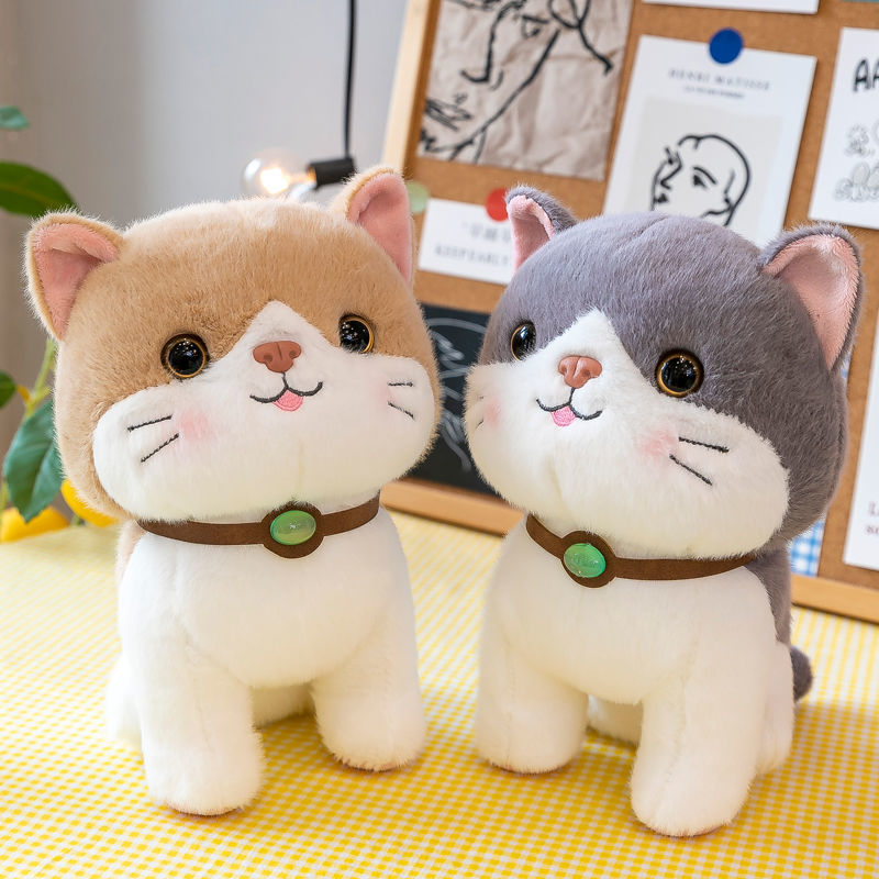 仿真猫咪玩偶抱着睡觉的公仔可爱小猫毛绒玩具猫布偶娃娃女孩礼物