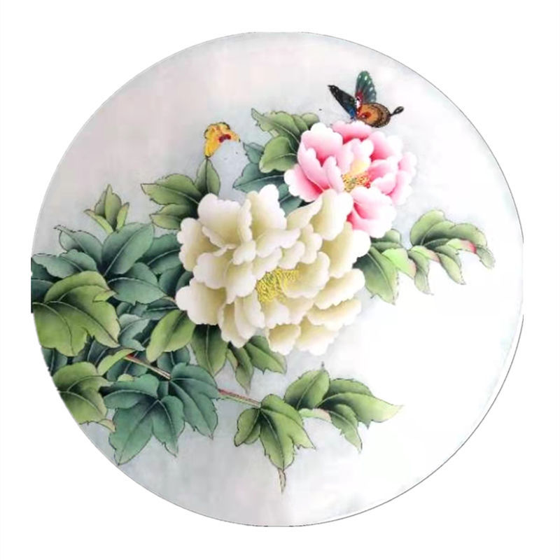 【成品作品】纯手绘工笔画 【秦薇工笔牡丹作品】墨兰斋 国画牡丹