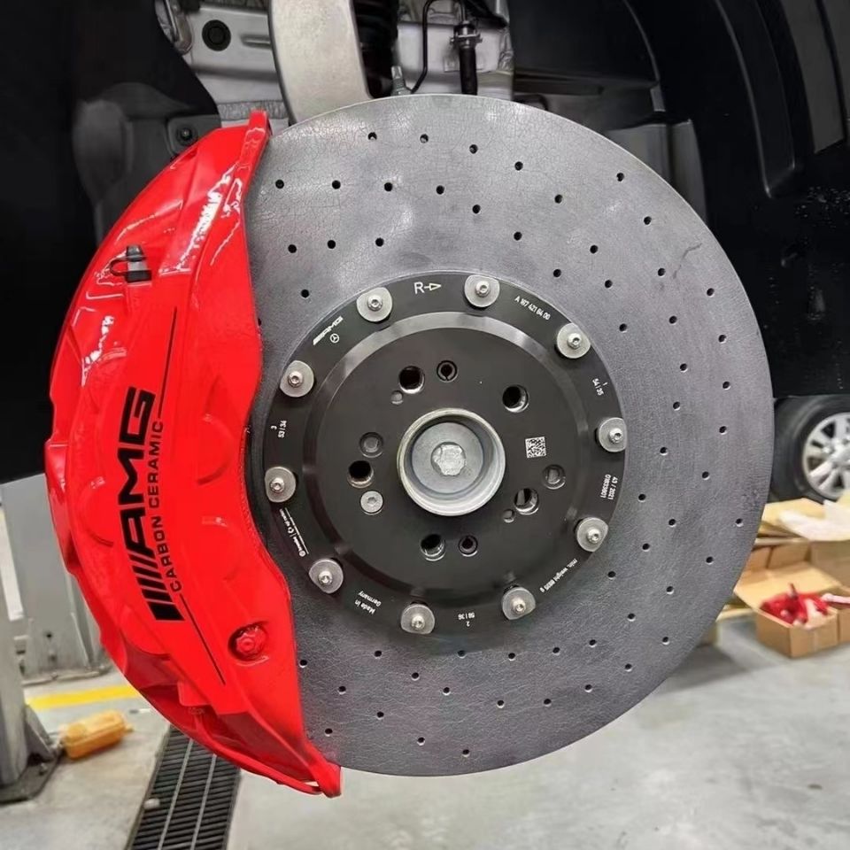 陶瓷高碳刹车盘 适配 gt6 brembo 380 布雷博 gt8 gt4 amg rs gtr