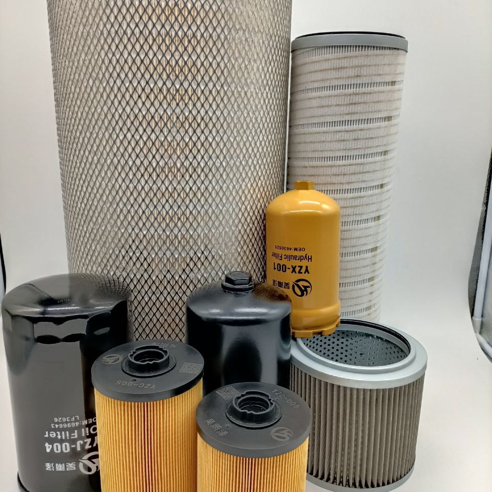 住友挖掘机sh210-6机油滤芯 柴油滤芯 油水滤清器空滤回油进油滤