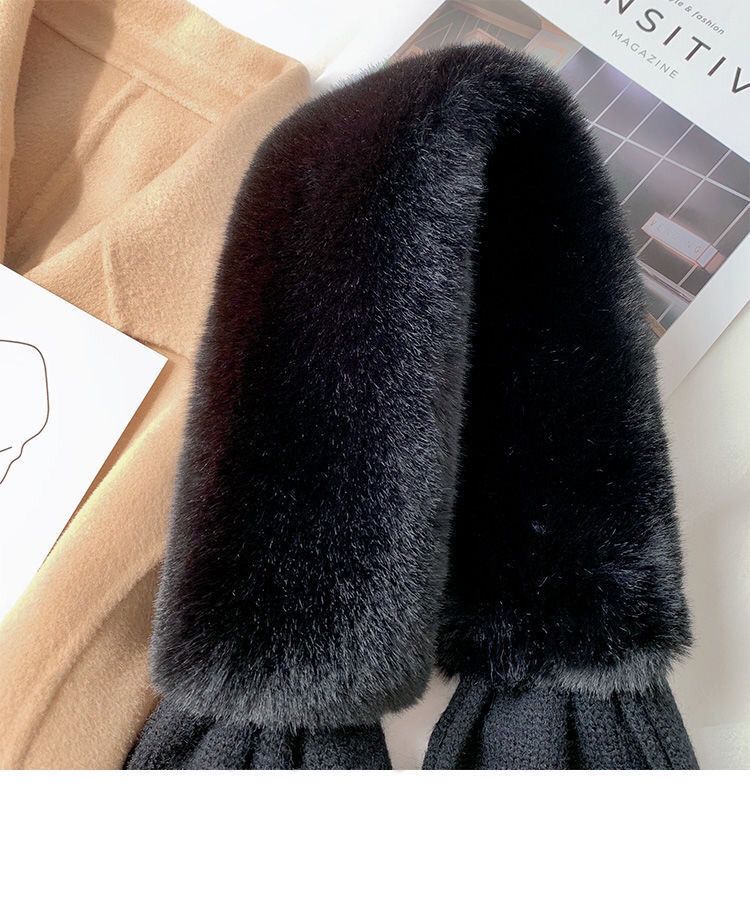 Woolen Scarf For Women Solid Colour Soft Autumn Winter Accessory_voghion.com