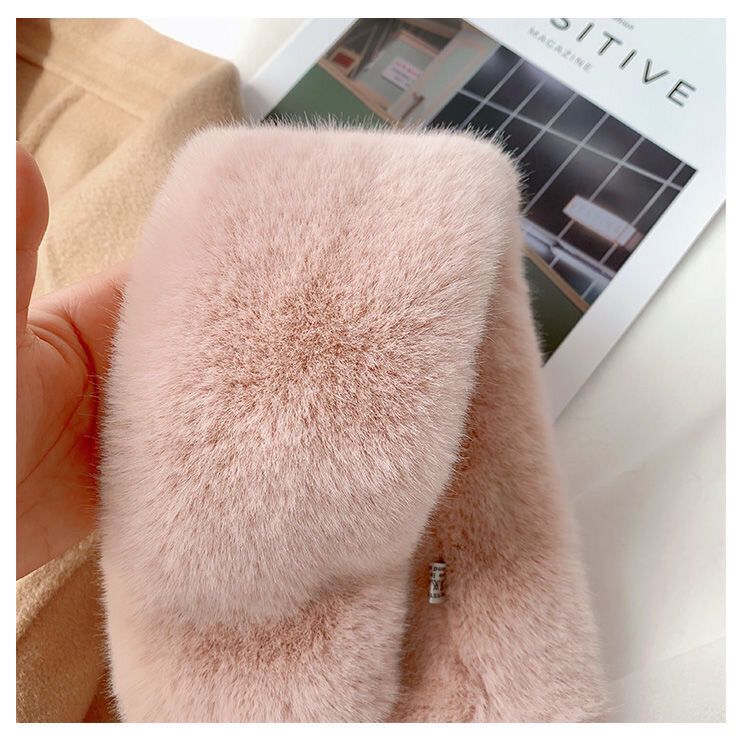 Woolen Scarf For Women Solid Colour Soft Autumn Winter Accessory_voghion.com