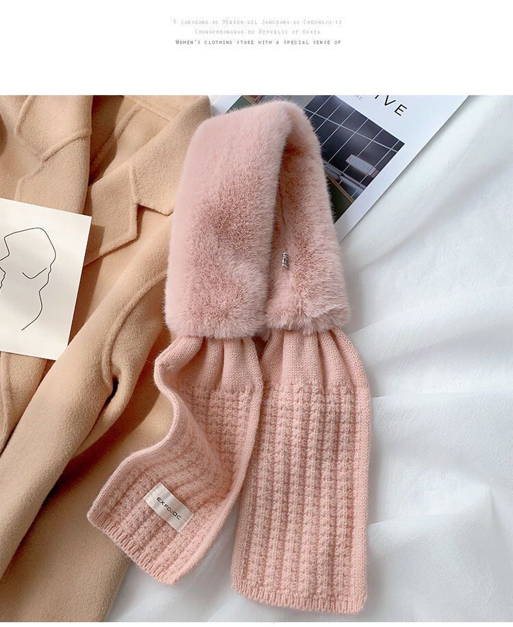 Woolen Scarf For Women Solid Colour Soft Autumn Winter Accessory_voghion.com