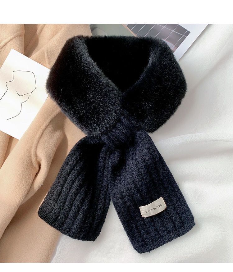 Woolen Scarf For Women Solid Colour Soft Autumn Winter Accessory_voghion.com