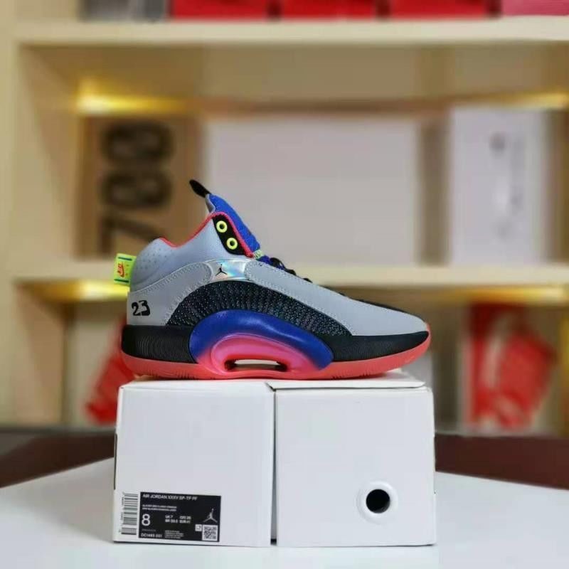 乔35代篮球鞋男aj35郭艾伦兵马俑巴黎限定东契奇紫禁之巅气垫战靴