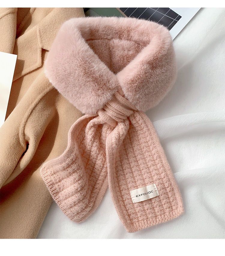 Woolen Scarf For Women Solid Colour Soft Autumn Winter Accessory_voghion.com