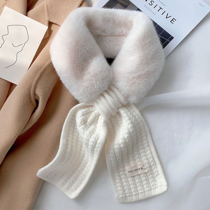 Woolen Scarf For Women Solid Colour Soft Autumn Winter Accessory_voghion.com