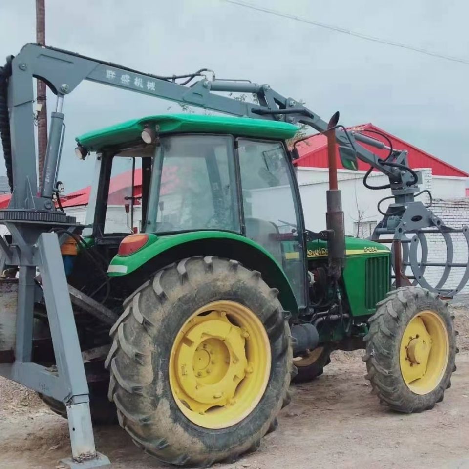 新疆西藏专链广西农用车改装抓甘蔗机夹甘蔗机定做