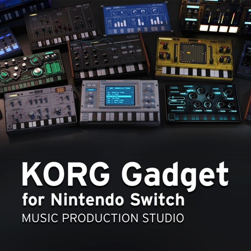 korg gadget  日语版  下载版  任天堂switch游戏ns数字版