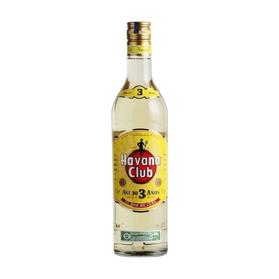 哈瓦那朗姆酒 哈瓦纳3年俱乐部朗姆酒 havana club 莫吉托mojito