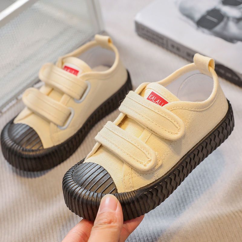 Spring new boy's shoes soft bottom baby cloth shoes girls casual shoes small and medium children's canvas shoes foreign style explosive style