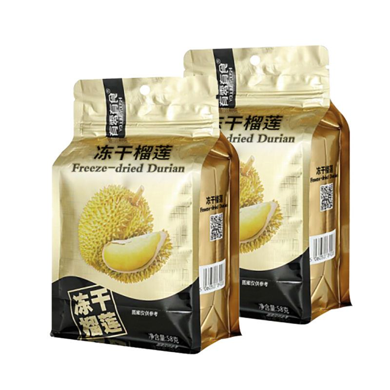 有.零有.食冻干榴莲干泰国进口榴莲零.食金枕头网红榴璃水果干