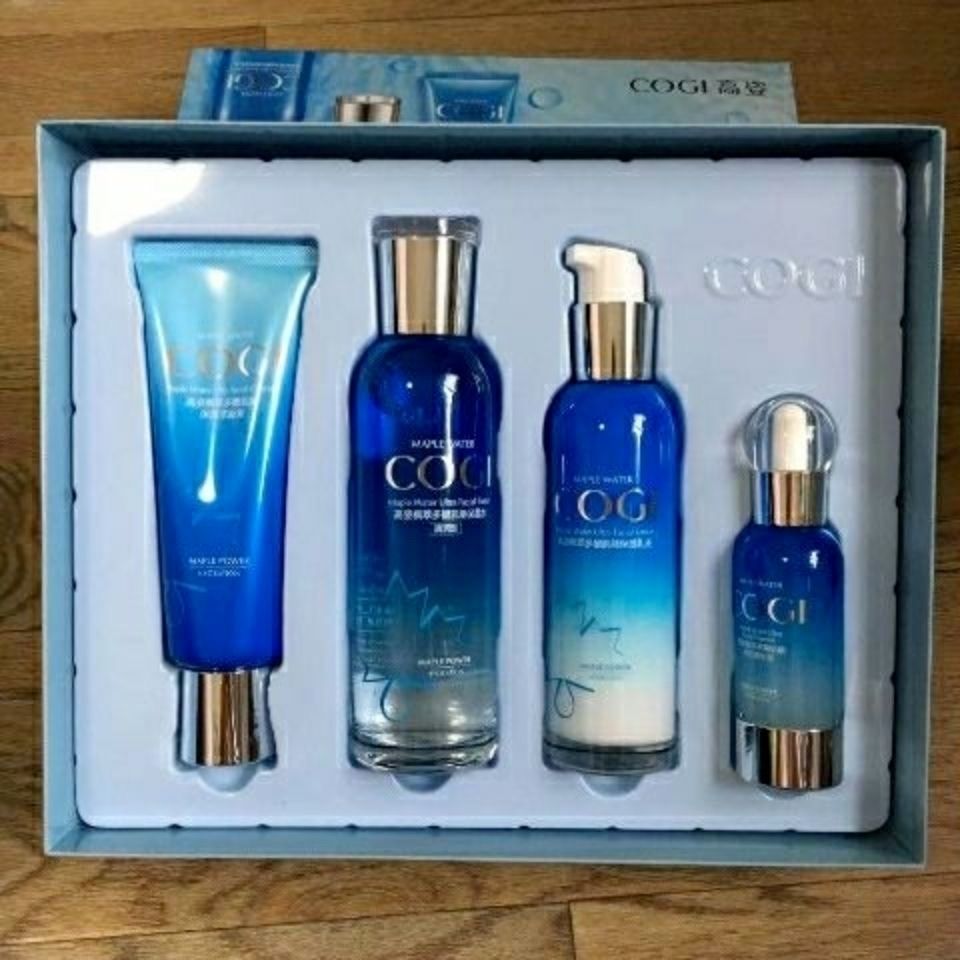 高姿枫萃多糖肌能沁润礼套盒四件套护肤品套装正品高资水乳补水