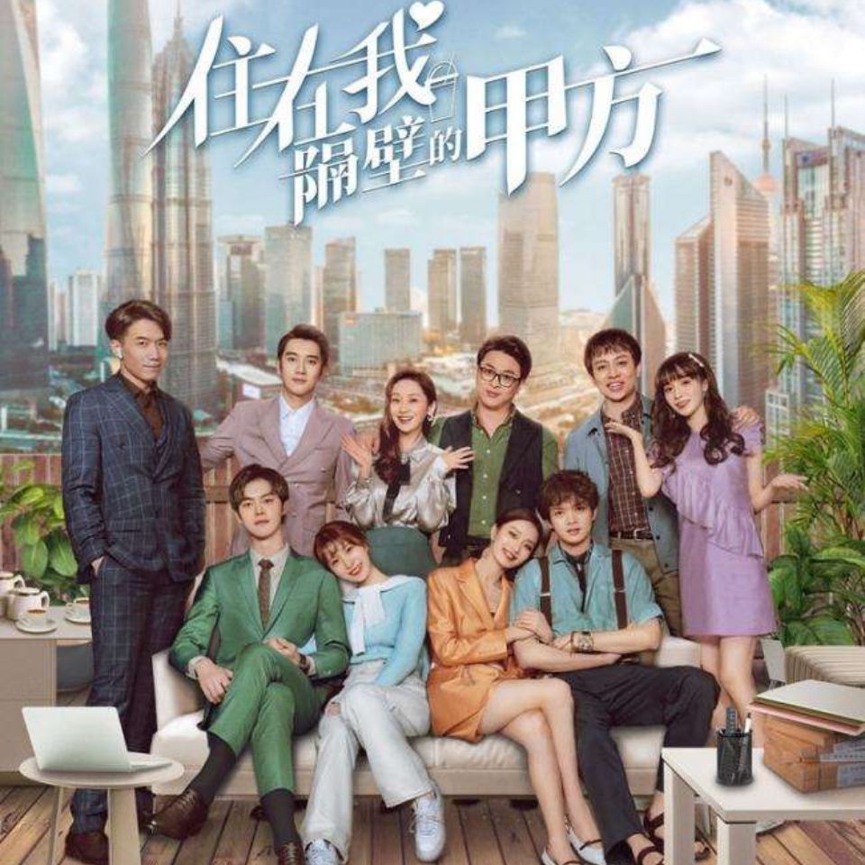 《住在我隔壁的甲方》谢彬彬,王子璇dvd光盘影碟碟片24集完整版