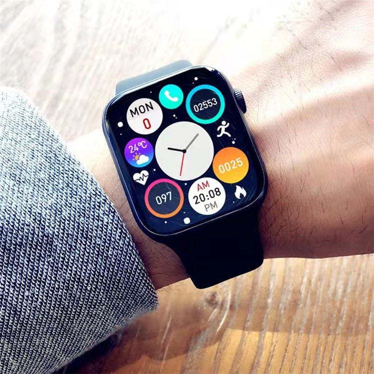 新款华强北s7智能手表watch适用于苹果防水蓝牙通话离线支付nfc