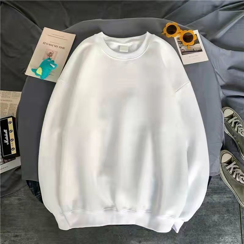 Einfarbiger Pullover mit Stehkragen für Männer und Frauen im Winter, Basic-Strickwaren für Paare, lockere und einfache lässige Schichtung_voghion.com