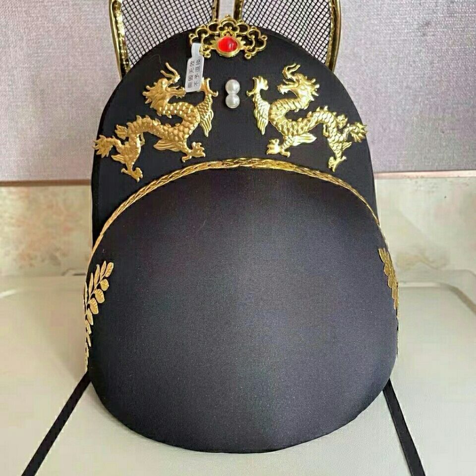 明制乌纱翼善帽明朝汉服帽子首服冠明制大婚男搭配圆领袍明汉婚礼【15