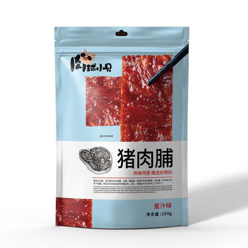 125815-靖江猪肉脯100g肉类网红零食小吃猪肉干休闲食品大礼包-详情图
