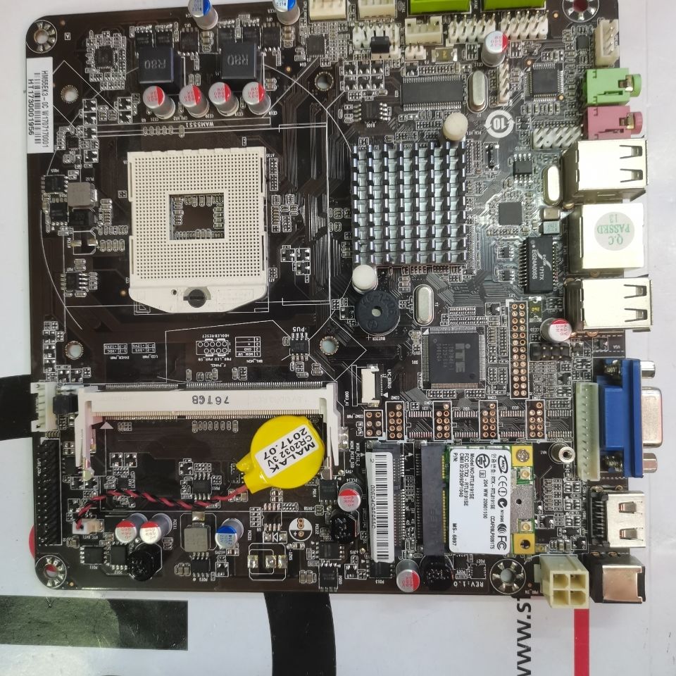 收银机工控机 一体机主板 hm55ek3-0c ddr3内存 h55主板 带hdmi