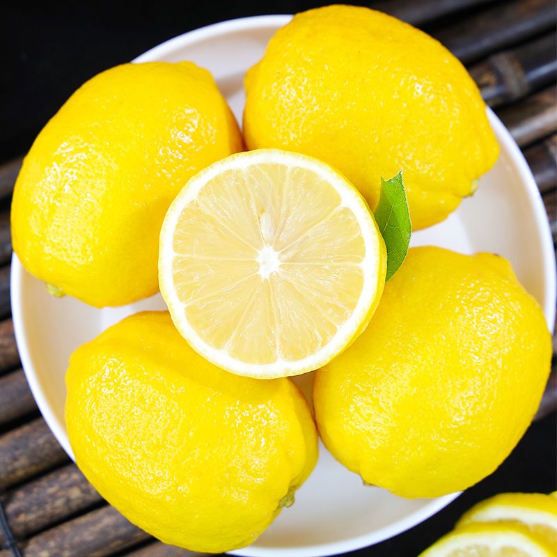 优潼潼南安岳黄柠檬水果当季新鲜水果整箱批发薄皮一级柠檬果泡水【12