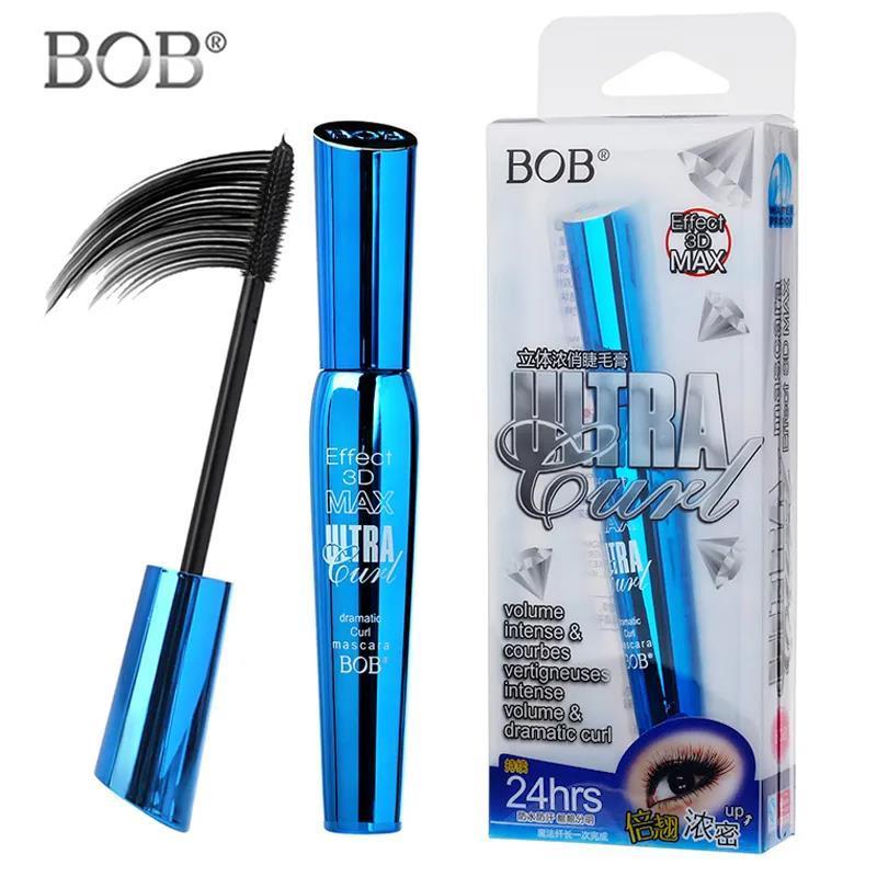 bob睫毛膏3D立體濃俏眼睫毛膏防水防汗不暈染濃密纖長加密卷翹款