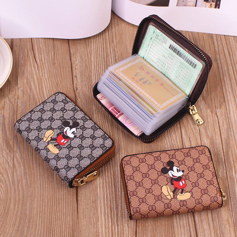 卡包女22新款防消磁银行卡套男超薄放卡包小多卡位大容量驾驶证 虎窝拼