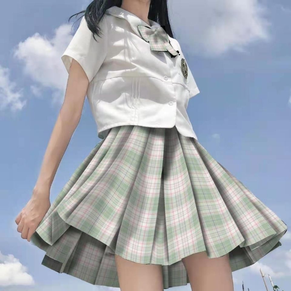 【新年特惠】原创jk制服格裙日系女学生校服学院风短裙大优惠