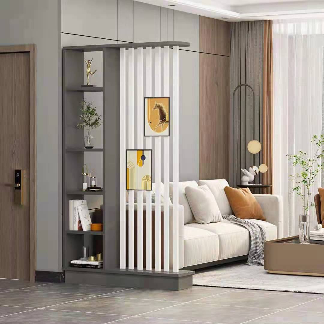 入户玄关置物架客厅隔断家用新中式屏风现代简约进门挡煞卧室遮挡
