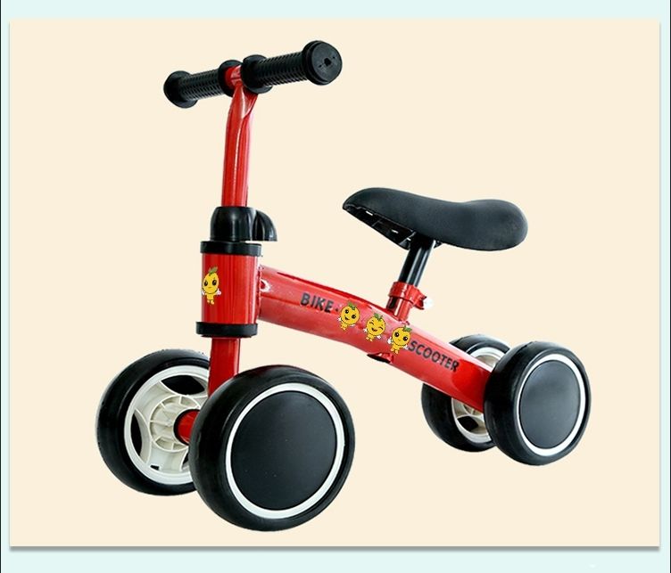宝宝儿童平衡车1-3岁无脚踏溜溜车滑步车婴幼儿四轮童车自行车